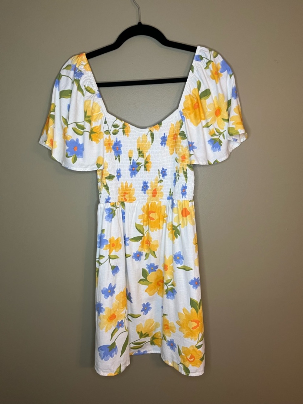 Billabong Sweet Side Floral Mini Dress Women’s Medium